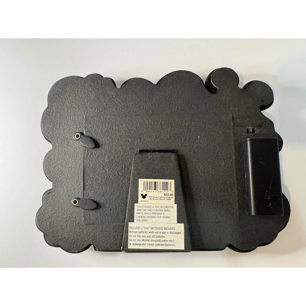 Walt Disney World 2004 Picture Frame Mickey Minnie Goofy Donald Pluto Fireworks
